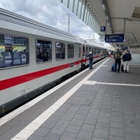 Photo taken at Münster (Westf) Hauptbahnhof by Daan A. on 7/6/2022