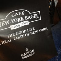 Photo taken at New-York Bagel Cafe by grygorieva on 4/18/2014