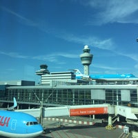 Photo taken at Amsterdam Airport Schiphol (AMS) by Edith on 6/11/2017