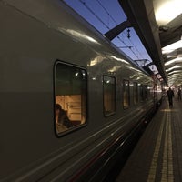 Photo taken at Поезд № 026/025 «Смена» Москва – Санкт-Петербург by Takysia on 6/1/2016
