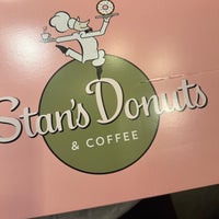 Photo taken at Stan’s Donuts by Lisa E. on 10/2/2023