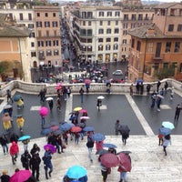 Photo taken at Piazza di Spagna by Claire on 3/18/2015