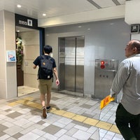 Photo taken at JR Shinjuku Station by b__mikey__q on 7/23/2019