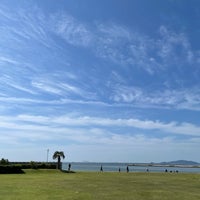 Photo taken at ラグーナビーチ（大塚海浜緑地） by b__mikey__q on 5/28/2022