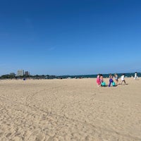 Photo taken at North Avenue Beach by Demir on 9/23/2023