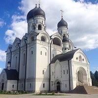 Photo taken at Храм преподобного Серафима Саровского в Раеве by Snezhana B. on 8/18/2017