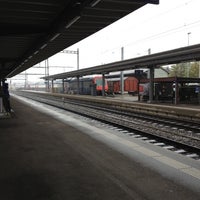 Photo taken at Bahnhof Wil by Dorian on 10/27/2012