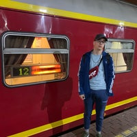 Photo taken at Поезд № 002/001 «Красная стрела» Москва — Санкт-Петербург by Andrey M. on 7/12/2019