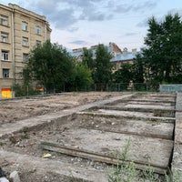 Photo taken at Сквер Виктора Цоя by Andrey M. on 7/27/2019