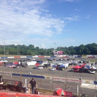 Photo taken at Hickory Motor Speedway by Holly P. on 6/13/2015
