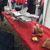 Photo taken at Falcons Tailgating by Eric on 10/4/2015