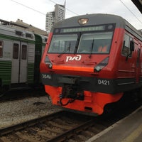 Photo taken at Yekaterinburg Railway Station by Миша l. on 4/20/2013