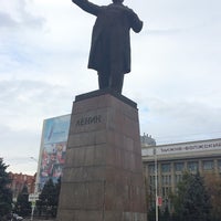 Photo taken at Памятник В.И. Ленину by Maxim S. on 10/16/2014