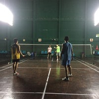 Photo taken at S.T. Badminton Court by Chawalit K. on 12/2/2015