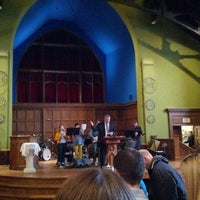 Photo taken at Redeemer Presbyterian Church by David A. on 1/26/2014