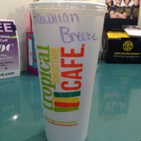 Photo taken at Tropical Smoothie Cafe by Rhiannon W. on 1/16/2015