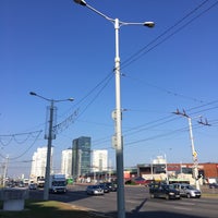 Photo taken at Станция метро «Каменная горка» by Pavel S. on 9/20/2018