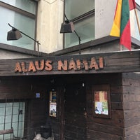 Photo taken at Alaus Namai by Pavel S. on 2/17/2018