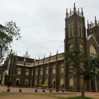 Photo taken at Arthunkal Basilica by Kerala Tourism on 6/19/2014