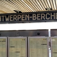 Photo taken at Antwerpen-Berchem Railway Station by Akira I. on 5/14/2019
