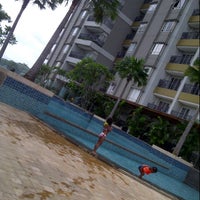 Photo taken at Swimming Pool @ Permata Hijau Residence by Stephanni t. on 1/12/2013
