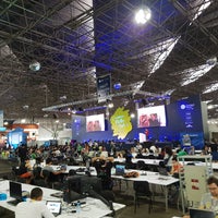 Photo taken at Campus Party Brasil 10 #CPBr10 by David Robert on 2/4/2017