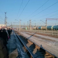 Photo taken at Ж/Д вокзал Новосибирск-Западный by Oleg R. on 3/21/2016
