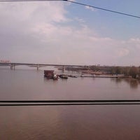 Photo taken at Железнодорожный мост by Oleg R. on 4/24/2016