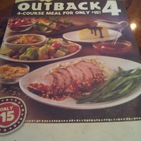 Photo taken at Outback Steakhouse by Danielle M. on 5/11/2013