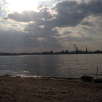 Photo taken at Городской Пляж by Irina S. on 8/10/2014