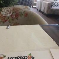 Photo taken at Морковь - Ресторан вкусной еды by Irina S. on 4/27/2016