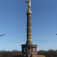 Photo taken at Berlin City Tour – Siegessäule by Kubra U. on 3/24/2017