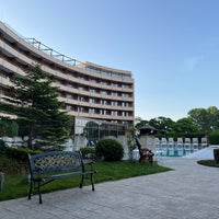 Photo taken at Grand Hotel Pomorie by Yury on 6/2/2022
