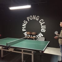 Photo taken at Ping Pong Club Moscow by Yury on 11/26/2015