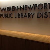 Photo taken at Warren-Newport Public Library by Karina on 1/8/2013