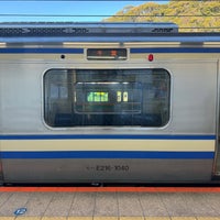 Photo taken at Zushi Station by Yusuke Y. on 12/29/2023