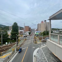 Photo taken at Tsurumaki-Onsen Station (OH37) by Yasuzo M. on 5/15/2023