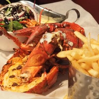Photo taken at Burger &amp;amp; Lobster by MyMelodySine on 4/17/2015