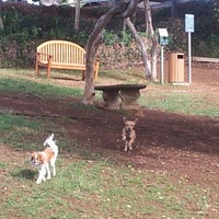 Photo taken at Hawaiian Humane Society Dog Park by Bruce H. on 12/1/2012