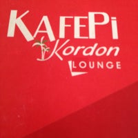 Photo taken at KafePi Kordon Lounge by Oguz O. on 5/25/2013