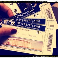 Photo taken at СКК Санкт-Петербург (Концерт Мадонны)  09.08.2012 by Never K. on 10/9/2012