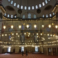 Photo taken at Süleymaniye Mosque by Gökçe M. on 5/12/2013