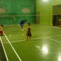 Photo taken at Gelanggang Badminton PB. Permata by Arswendy A. on 3/1/2014