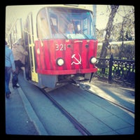 Photo taken at Трамвай № 15 by John D. on 5/15/2013
