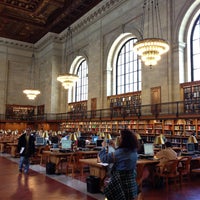 Photo taken at New York Public Library by Alessandro C. on 4/26/2013