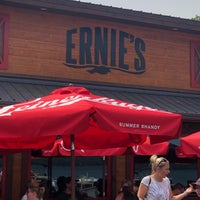 Photo taken at Ernie&amp;#39;s On Gull Lake by Susan T. on 7/12/2021