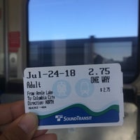 Photo taken at Angle Lake Link Station by Lailanie G. on 7/25/2018