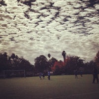 Photo taken at Mar Vista Soccer Field by Sarah Y. on 12/21/2012