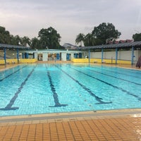 Photo taken at Serangoon Swimming Complex by John A. on 1/21/2015