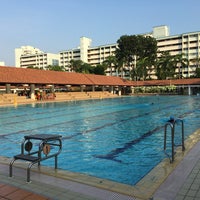 Photo taken at Hougang Swimming Complex by John A. on 4/21/2016